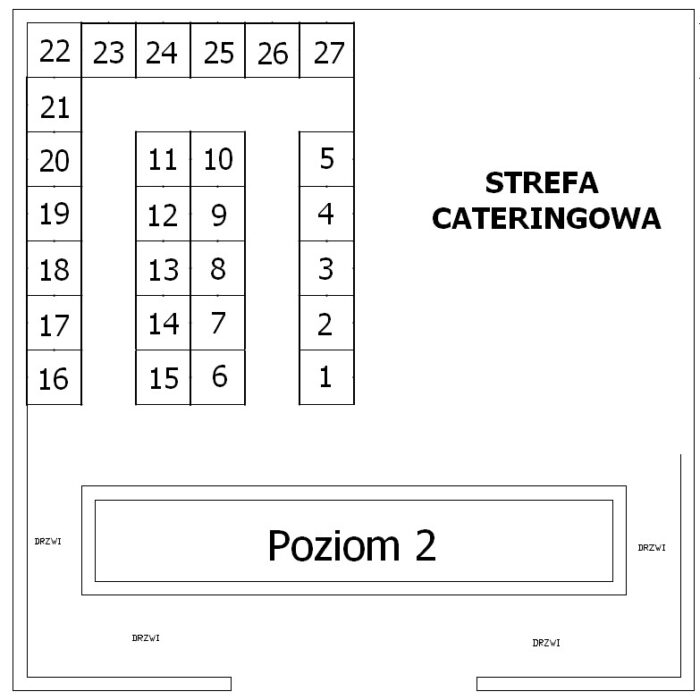 Plan targów - poziom 2